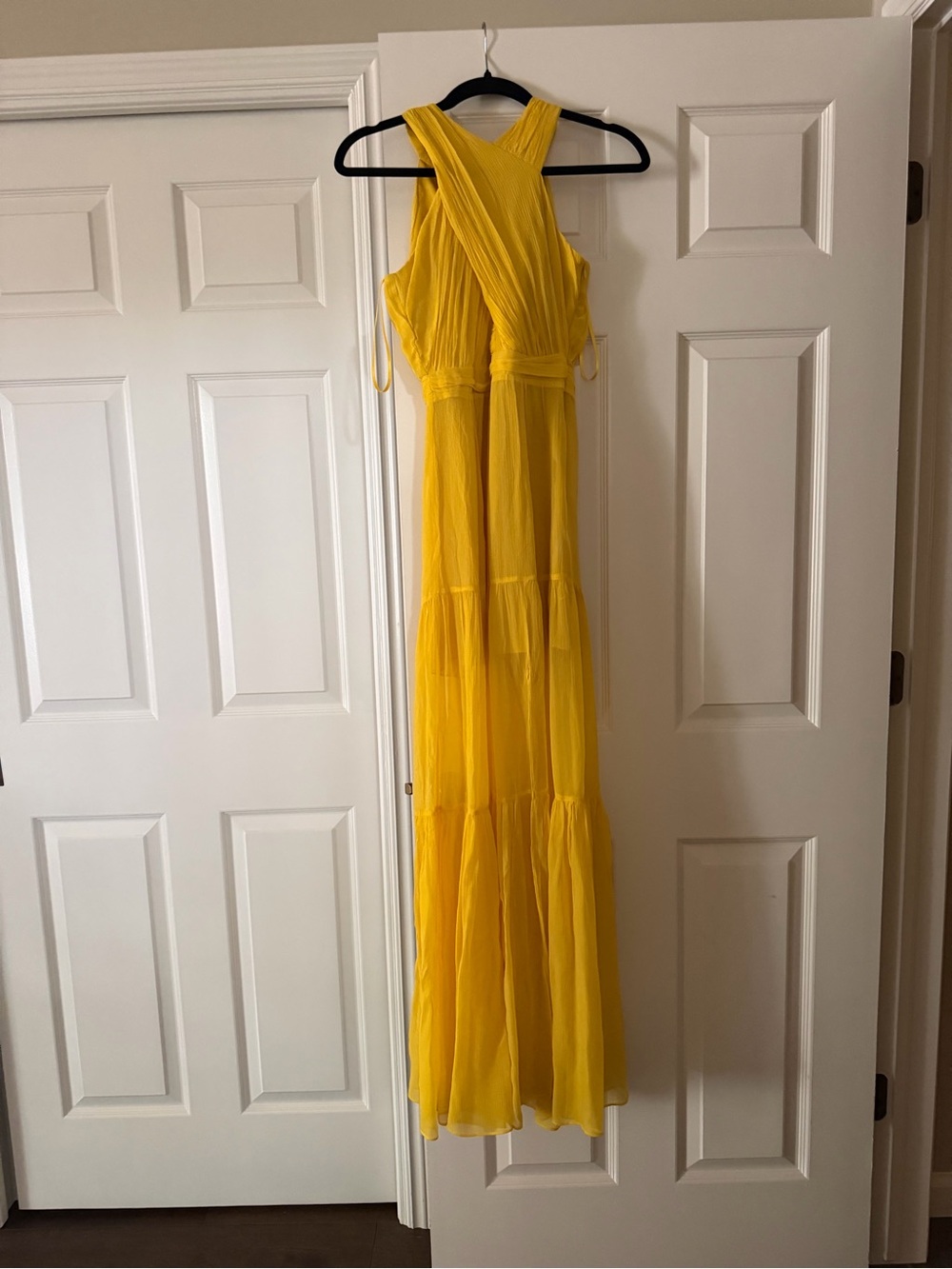 Veronica Beard Yellow Florencia Dress